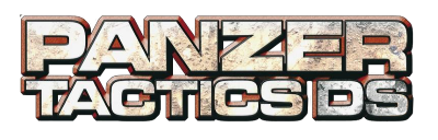 Panzer Tactics title screen for Nintendo DS